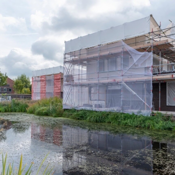 Schoonhoven - nieuwbouw 4 watervilla's 'Waterviolier'