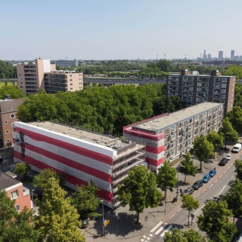Rotterdam - verduurzaming van 92 appartementen (Brigantijnstraat, Franselaan en Tjalklaan)